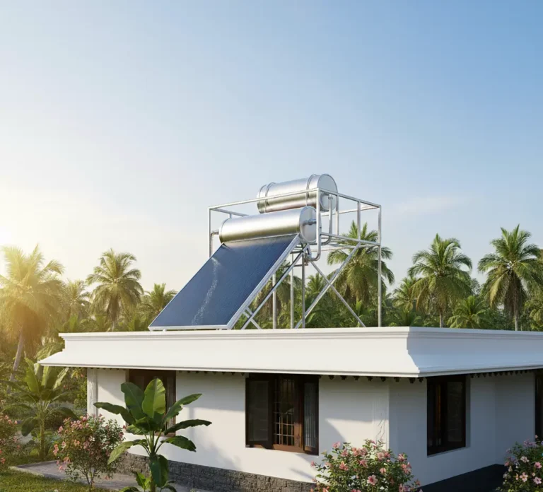 FPC Solar Water Heater Installation in Kerala - Efficient & Eco-Friendly Solution