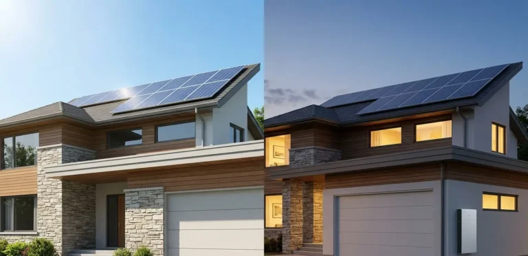 battery-vs-no-battery-solar-setup-comparison