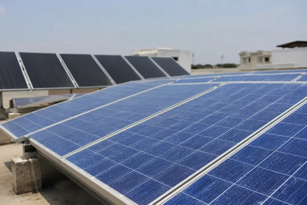 why-are-solar-panels-blue-technology