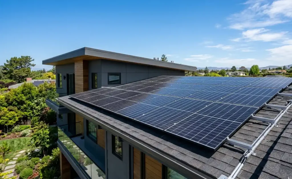 using-electricity-directly-from-solar-panel-kerala